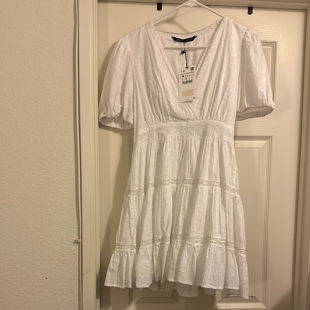 White Eyelet Dress